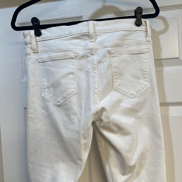 J. Crew Toothpick White skinny jeans - size 29T. Only worn once or twice - Picture 3 of 3
